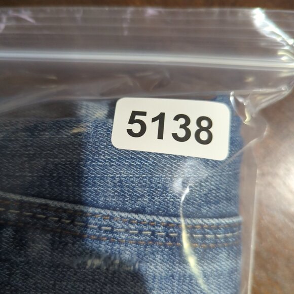 Mother Superior Jeans Womens 33 Blue The Tomcat in Seriously Truce Distressed - Picture 16 of 16